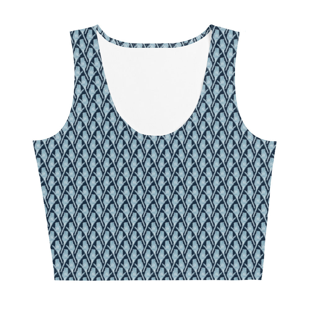 Sugarbush Active Crop Top - Aqua