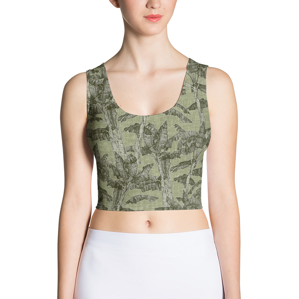 Banana Tree Active Crop Top